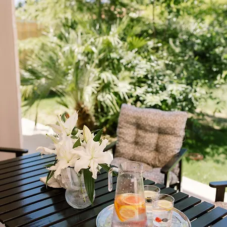 Sani Aquatic With Private Garden Сasa de vacaciones *