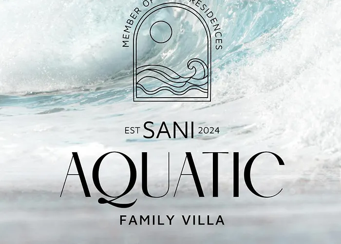 度假居 Sani Aquatic With Private Garden 撒尼海滩